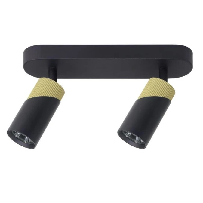 Lampa sufitowa NEO BLACK GOLD 2xGU10 ML0281 Milagro
