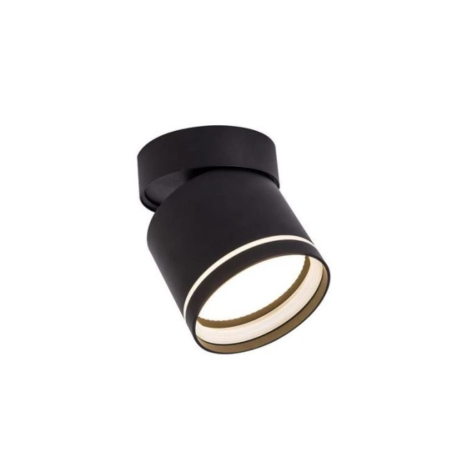 Lampa sufitowa Kendal Oprawa natynkowa 1 x GX53 czarna LP‑6331/1SM R1 BK movable Light Prestige