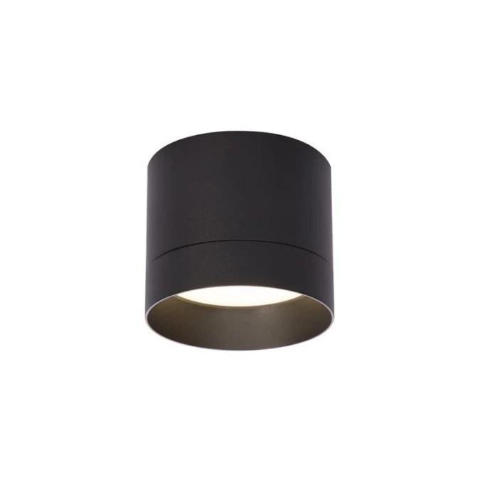 Lampa sufitowa Kendal Oprawa natynkowa 1 x GX53 czarna LP‑6331/1SM L BK Light Prestige