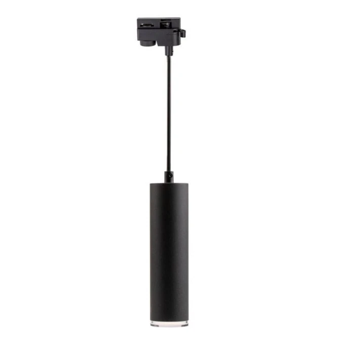 Lampa Sufitowa LUMILED Szynoprzewód Szyna Zwis Reflektor Szynowy GU10 LED ADERO Czarny 3 Lata Gwarancji