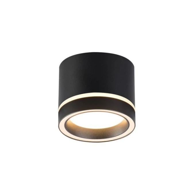 Lampa sufitowa Kendal Oprawa natynkowa 1 x GX53 czarna LP‑6331/1SM R2 BK Light Prestige