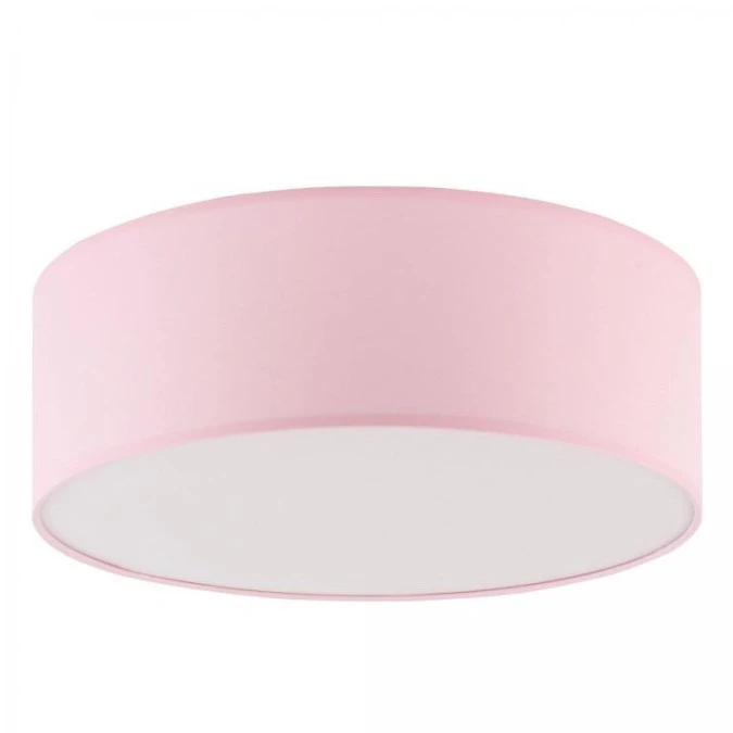 Lampa sufitowa / plafon RONDO KIDS różowa/biała 3228 TK Lighting