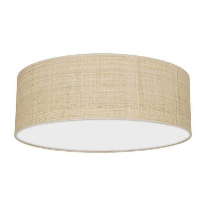 Lampa sufitowa MARSHALL WHITE / RATTAN 3xE27 MLP7488 Milagro