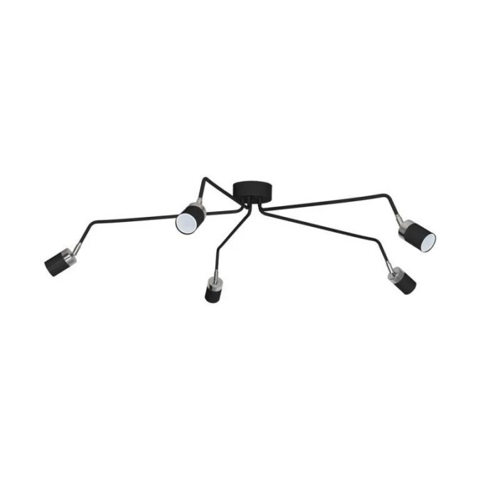 Lampa sufitowa JOKER BLACK 5xGU10 MLP1341 Milagro