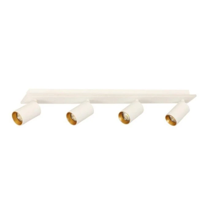 Lampa sufitowa Parma 4xGU10 + 1xLED biała LP‑0612/4C WH Light Prestige