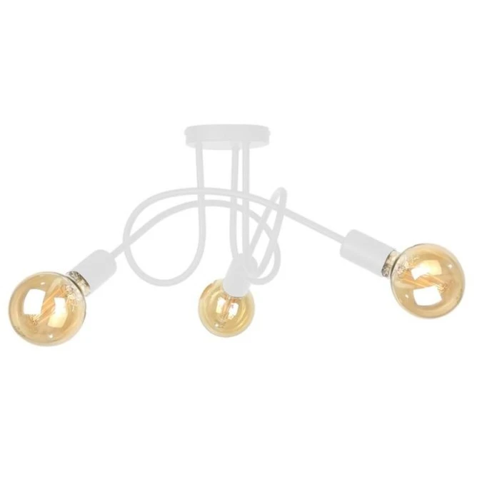Lampa sufitowa nowoczesna 3xE27 RUMBA WHITE