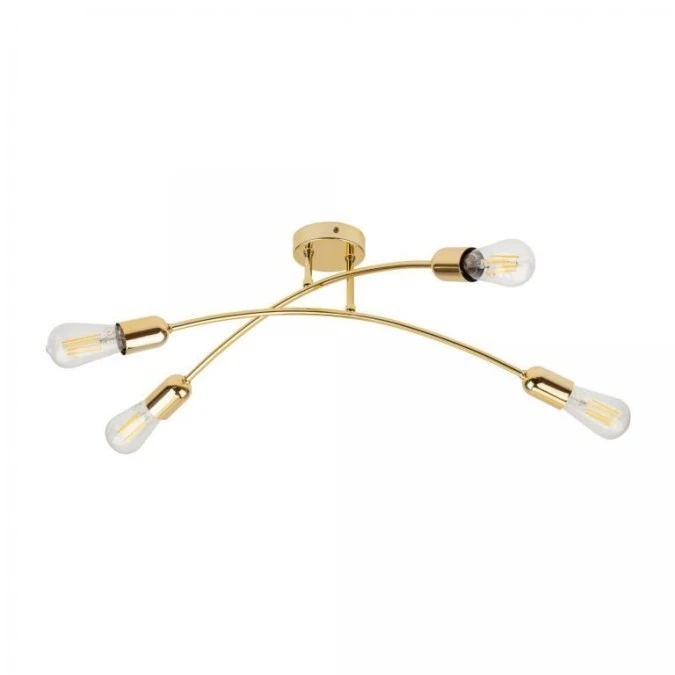 Lampa sufitowa HELIX GOLD 4 PŁ 4688 TK Lighting