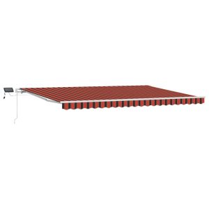Markiza Ogrodowa Tarasowa Balkonowa Zwijana Zadaszenie 500 ×350 cm 948409