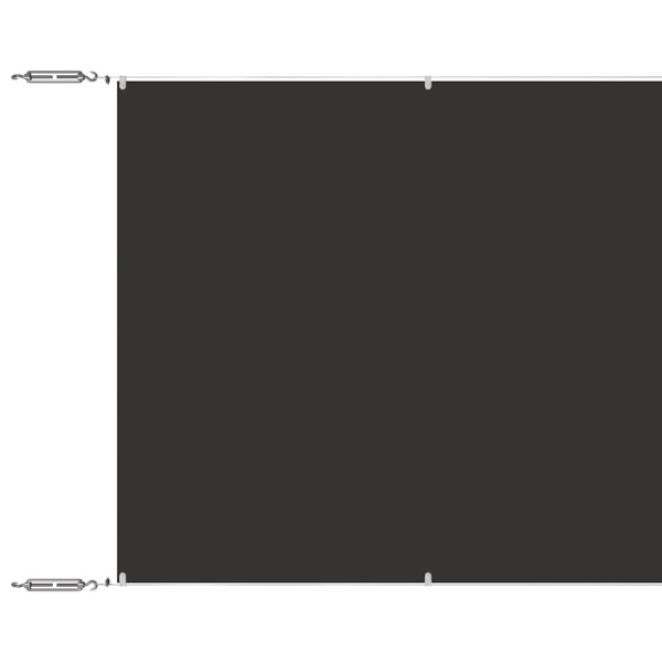 Markiza pionowa antracytowa 140x800 cm tkanina Oxford 934889