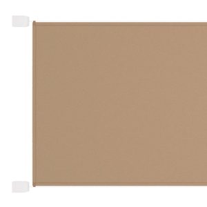 Markiza pionowa Taupe 100 x 1000 cm vidaXL 683764