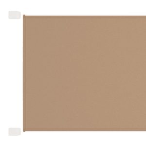 Markiza pionowa Taupe 140 x 600 cm vidaXL 639024