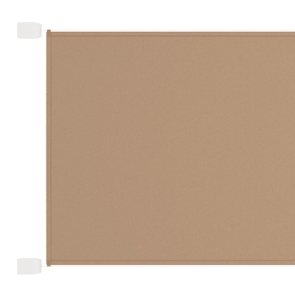 Markiza pionowa Taupe 140 x 600 cm vidaXL 639024