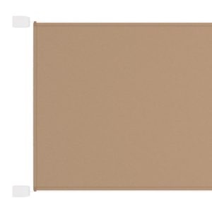 Markiza pionowa Taupe 140 x 800 cm vidaXL 641018