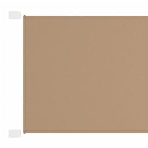 Markiza pionowa Taupe 60 x 1200 cm vidaXL 639022