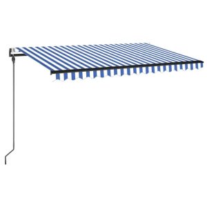 Markiza Tarasowa Balkonowa Automatycznie Zwijana LED Czujnik Wiatru 450×300 935147 Markiza Tarasowa Balkonowa Automatycznie Zwijana LED Czujnik Wiatru 450×300 935147