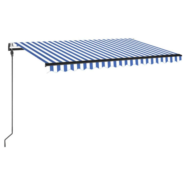 Markiza Tarasowa Balkonowa Automatycznie Zwijana LED Czujnik Wiatru 450x300 935147