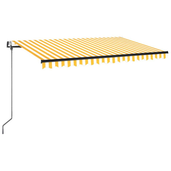 Markiza Tarasowa Balkonowa Automatycznie Zwijana Zadaszenie 400 x 350 cm 935183