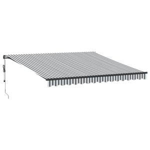 Markiza Tarasowa Balkonowa Automatycznie Zwijana Zadaszenie 400×350 cm 935163 Markiza Tarasowa Balkonowa Automatycznie Zwijana Zadaszenie 400×350 cm 935163