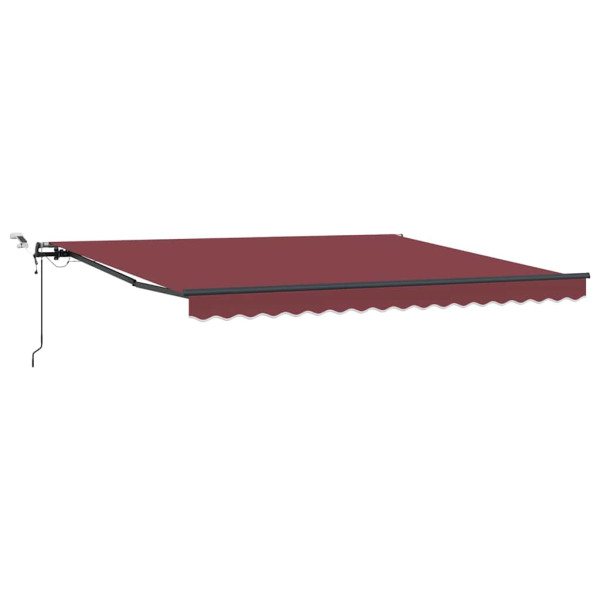 Markiza Tarasowa Balkonowa Automatycznie Zwijana Zadaszenie LED 400x300 cm 935329