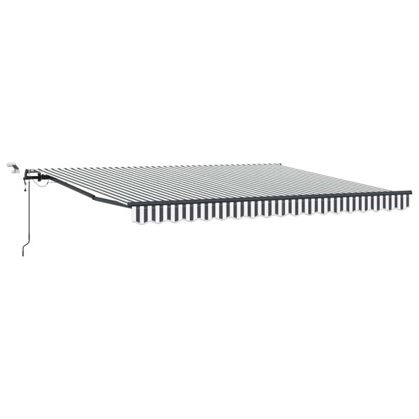 Markiza Tarasowa Balkonowa Automatycznie Zwijana Zadaszenie LED 400x300 cm 935160