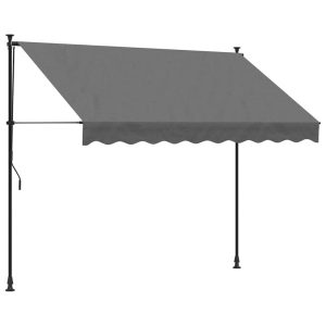 Markiza Tarasowa Balkonowa Ogrodowa Zwijana Zadaszenie 250×150 cm 948349 Markiza Tarasowa Balkonowa Ogrodowa Zwijana Zadaszenie 250×150 cm 948349