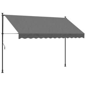 Markiza Tarasowa Balkonowa Ogrodowa Zwijana Zadaszenie 300×150 cm 948391