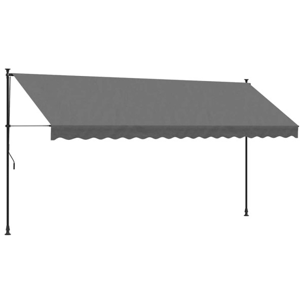Markiza Tarasowa Balkonowa Ogrodowa Zwijana Zadaszenie 400x150 cm 948230
