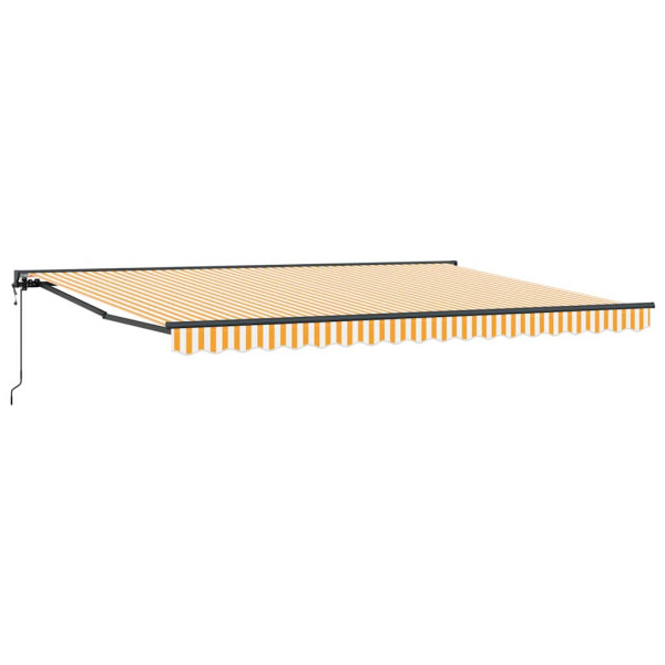 Markiza Tarasowa Balkonowa Ogrodowa Zwijana Zadaszenie 450 × 300 cm 947528