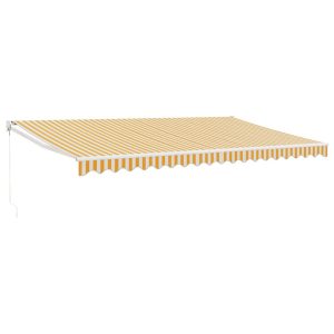 Markiza Tarasowa Balkonowa Ogrodowa Zwijana Zadaszenie 5×3 m 948582 Markiza Tarasowa Balkonowa Ogrodowa Zwijana Zadaszenie 5×3 m 948582