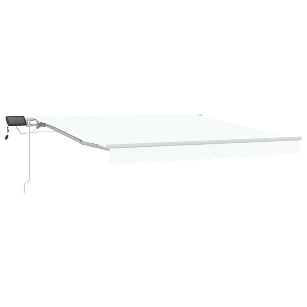 Markiza Tarasowa Balkonowa Ogrodowa Zwijana Zadaszenie LED 300 x 250 cm 948231