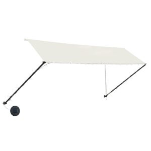 Markiza Tarasowa Balkonowa Ogrodowa Zwijana Zadaszenie LED 350 x 150 cm 948693 Markiza Tarasowa Balkonowa Ogrodowa Zwijana Zadaszenie LED 350 x 150 cm 948693