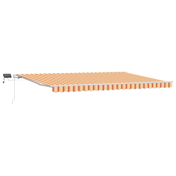 Markiza Tarasowa Balkonowa Ogrodowa Zwijana Zadaszenie LED 500 × 350 cm 948359