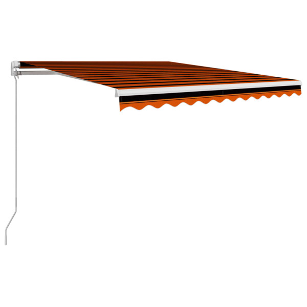 Markiza Tarasowa Balkonowa Ręcznie Zwijana Roleta Zadaszenie 350 x 250 cm 948313