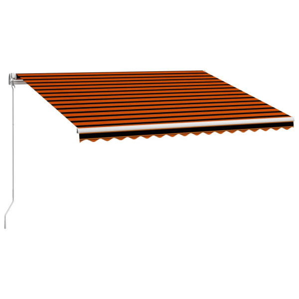 Markiza Tarasowa Balkonowa Ręcznie Zwijana Roleta Zadaszenie 450 x 300 cm 948673