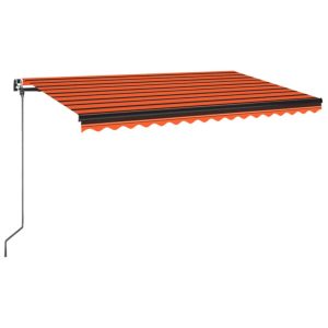 Markiza Tarasowa Balkonowa Ręcznie Zwijana Roleta Zadaszenie 450×350 cm 948407 Markiza Tarasowa Balkonowa Ręcznie Zwijana Roleta Zadaszenie 450×350 cm 948407
