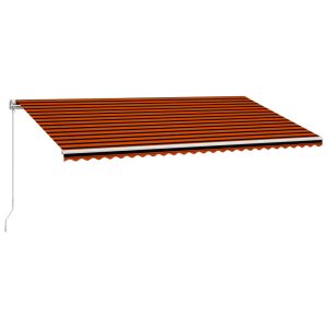 Markiza Tarasowa Balkonowa Ręcznie Zwijana Roleta Zadaszenie 600 x 300 cm 948590 Markiza Tarasowa Balkonowa Ręcznie Zwijana Roleta Zadaszenie 600 x 300 cm 948590