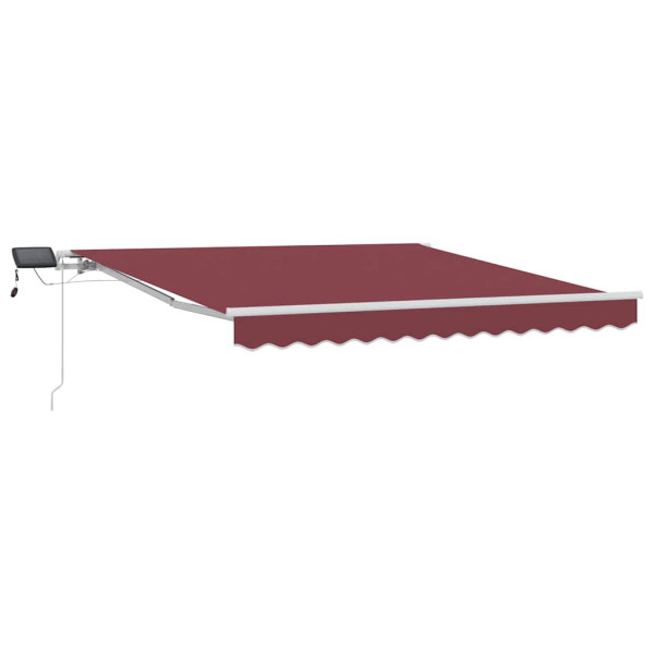 Markiza Tarasowa Balkonowa Ręcznie Zwijana Roleta Zadaszenie LED 300x250 cm 948286