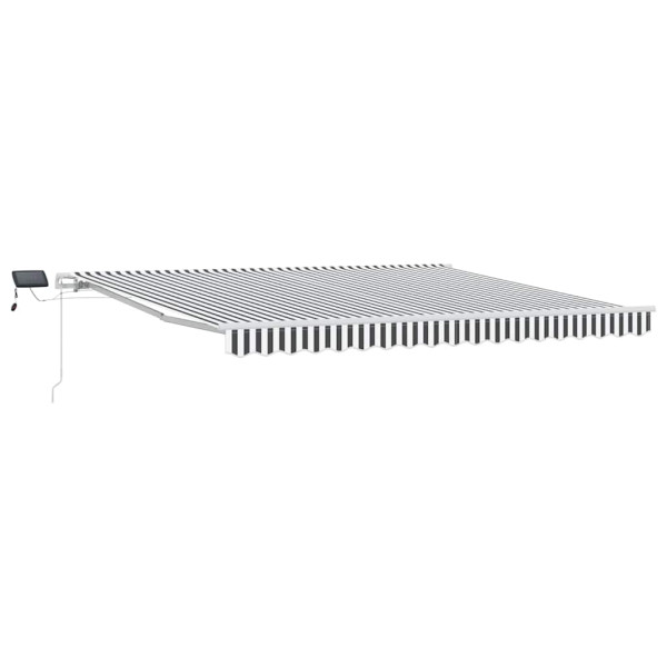 Markiza Tarasowa Balkonowa Ręcznie Zwijana Roleta Zadaszenie LED 400x300 cm 948451