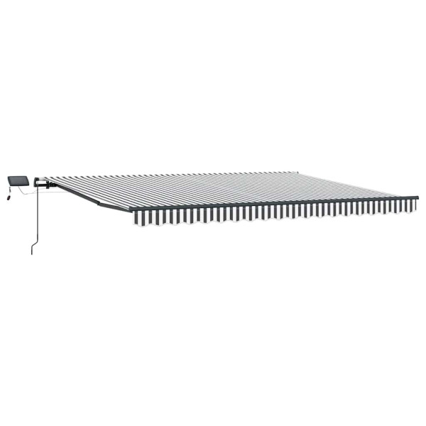 Markiza Tarasowa Balkonowa Ręcznie Zwijana Roleta Zadaszenie LED 400x300 cm 935237