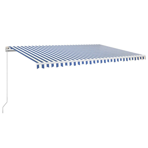 Markiza Tarasowa Balkonowa Ręcznie Zwijana Roleta Zadaszenie LED 500x350 cm 948356