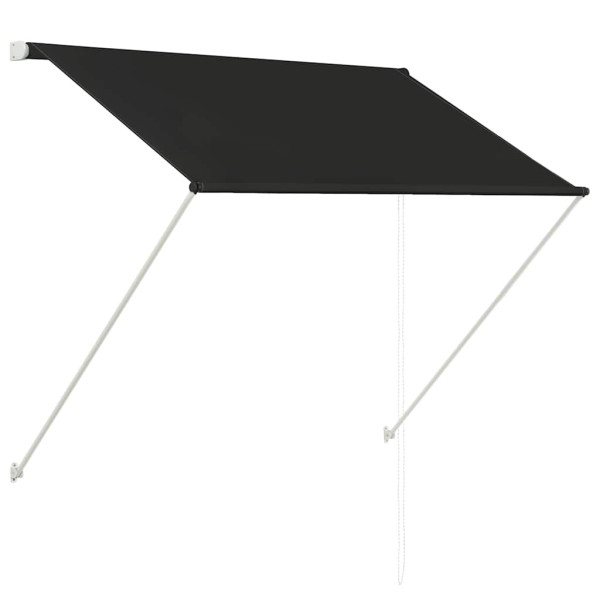 Markiza Tarasowa Balkonowa Ręcznie Zwijana Zadaszenie Antracyt 150 x 150 cm 934099