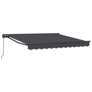 Markiza Tarasowa Balkonowa Zadaszenie Ogrodowe 350 x 250 cm 947409 Markiza Tarasowa Balkonowa Zadaszenie Ogrodowe 350 x 250 cm 947409