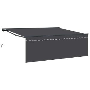 Markiza Tarasowa Balkonowa Zadaszenie Ogrodowe 350 x 250 cm 947759 Markiza Tarasowa Balkonowa Zadaszenie Ogrodowe 350 x 250 cm 947759