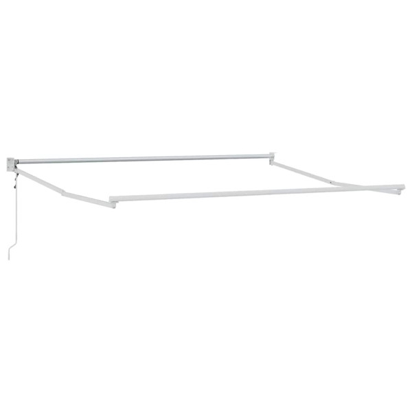 Markiza Tarasowa Balkonowa Zwijana Zadaszenie Biała 350 x 250 cm 948666