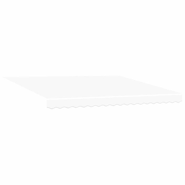 Markiza Tarasowa Balkonowa Zwijana Zadaszenie Biała LED 400 ×300 cm 948321