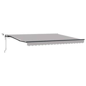 Markiza Tarasowa Balkonowa Zwijana Zadaszenie Na Ogród 400 × 300 cm 948539