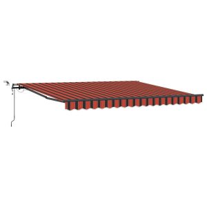 Markiza Tarasowa Balkonowa Zwijana Zadaszenie Na Ogród 400 × 300 cm 948735 Markiza Tarasowa Balkonowa Zwijana Zadaszenie Na Ogród 400 × 300 cm 948735