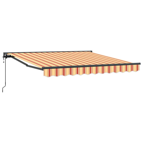 Markiza Tarasowa Balkonowa Zwijana Zadaszenie Wielokolorowa 300 x 250 cm 947448