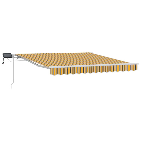 Markiza Tarasowa Balkonowa Zwijana Zadaszenie Wielokolorowa 300 x 250 cm 948423