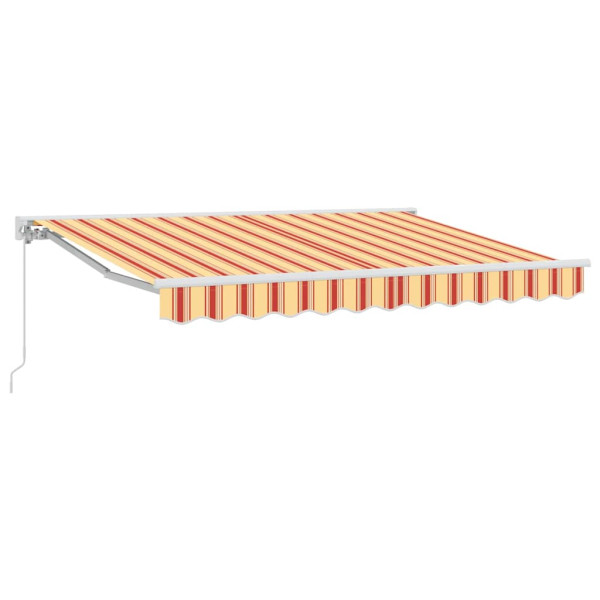 Markiza Tarasowa Balkonowa Zwijana Zadaszenie Wielokolorowa 350 x 200 cm 947830